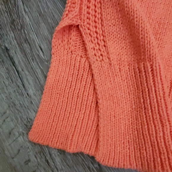 Ela Coral Color Drawstring Sweater - Picture 4 of 6